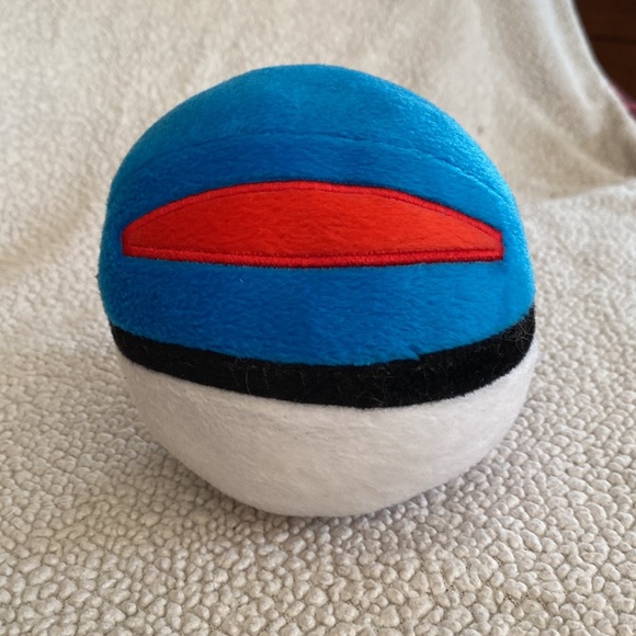 💕 Preloved Blue Pokemon Ball 🔵 - Picture 2 of 8